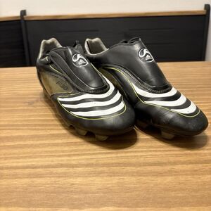 Adidas F30 TRX FG Soccer Cleats Size 7 US Black White Yellow 2008 Firm Ground